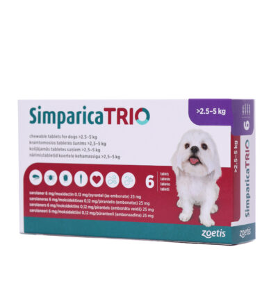 Simparica trio 2.5-5Kg