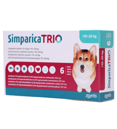 Simparica trio 10-20Kg